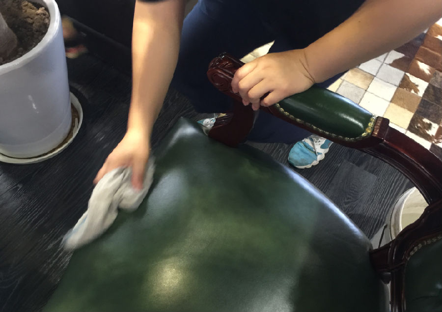 龙马潭区家具清洗案例